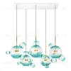 Подвесная люстра Loft IT Bolle 2027-S5 Blue 2027-S5 Blue - 1