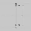 Крепление потолочное с вводом питания Maytoni Flarity TRA159C-B1-BS TRA159C-B1-BS - 5