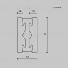 Шинопровод магнитный Maytoni Flarity TRX154-112B TRX154-112B - 7