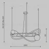Подвесная люстра Maytoni Oasis MOD289PL-L53BS3K MOD289PL-L53BS3K - 2