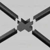 Коннектор X-образный для профиля Maytoni Elasity O-TR001-CC O-TR001-CC - 4