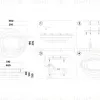 Потолочная люстра Ambrella Light Acrylica Disk FA8522 FA8522 - 9