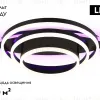 Потолочная люстра Ambrella Light Acrylica Disk FA8524 FA8524 - 2
