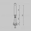 Подвесной набор для шинопровода Maytoni Flarity TRA154SW-BB-R-BS TRA154SW-BB-R-BS - 4