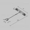 Коннектор с тросовым подвесом Maytoni Exility TRA101SWT-2B TRA101SWT-2B - 5