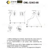 Подвесная люстра Omnilux Cennina OML-52403-08 OML-52403-08 - 2