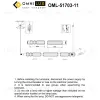 Подвесная люстра Omnilux Gavignano OML-51703-11 OML-51703-11 - 2