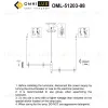 Подвесная люстра Omnilux Indovero OML-51203-08 OML-51203-08 - 2