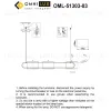 Подвесная люстра Omnilux Narro OML-51303-03 OML-51303-03 - 2