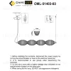 Подвесная люстра Omnilux Paglio OML-51403-04 OML-51403-04 - 2