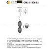 Подвесной светильник Omnilux Paglio OML-51406-02 OML-51406-02 - 2