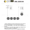 Подвесная люстра Omnilux Pancone OML-52503-04 OML-52503-04 - 2