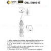 Подвесной светильник Omnilux Sogna OML-51606-15 OML-51606-15 - 2