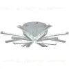 Потолочная люстра Reluce 09824-3.3-4+4 WH 09824-3.3-4+4 WH - 3