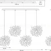Подвесная люстра Lightstar Extra (721132+ 572142) L4PL721132 L4PL721132 - 5