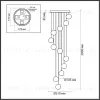 Каскадная люстра Odeon Light Jemstone 5084/60L 5084/60L - 2