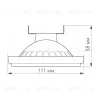 Светодиодная лампа Arlight AR111-UNIT-G53-15W- Warm3000 (WH, 24 deg, 12V) 025640 025640 - 5