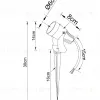 Грунтовый светильник Arte Lamp Elsie A4710IN-1BK A4710IN-1BK - 5