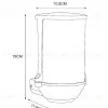 Уличный настенный светильник Arte Lamp Minchir A8306AL-1BK A8306AL-1BK - 3