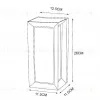 Уличный настенный светильник Arte Lamp Ulysses A8112AL-1BK A8112AL-1BK - 3
