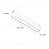 Трековый магнитный светильник Arte Lamp Rapid A6153PL-1WH A6153PL-1WH - 2