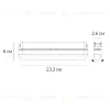 Трековый магнитный светильник Arte Lamp Rapid A6161PL-1WH A6161PL-1WH - 2
