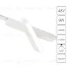 Трековый магнитный светильник Arte Lamp Rapid A6160PL-1WH A6160PL-1WH - 1