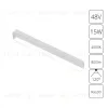 Трековый магнитный светильник Arte Lamp Rapid A6168PL-1WH A6168PL-1WH - 1