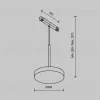 Потолочный светодиодный светильник Maytoni Technical Ceiling Zon C032CL-45W4K-RD-MG C032CL-45W4K-RD-MG - 2
