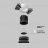 Встраиваемый светильник Maytoni Round DL058-7W4K-TRS-B DL058-7W4K-TRS-B - 11