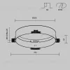 Рамка для встраиваемого светильника Maytoni Downlight DLA032-TRS36-W DLA032-TRS36-W - 9