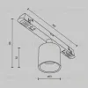 Трековый магнитный светильник Maytoni Alfa S TR132-2-7W3K-B TR132-2-7W3K-B - 9
