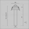 Встраиваемый светильник Maytoni Focus T C140RS-L200-7W3K-BBS C140RS-L200-7W3K-BBS - 11