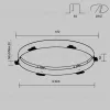 Рамка для встраиваемого светильника Maytoni Downlight DLA032-TRS90-W DLA032-TRS90-W - 10