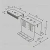 Крепеж для установки шинопровода Maytoni Gravity TRA010HCB TRA010HCB - 6