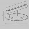 Трековый магнитный светильник Maytoni Relax TR107-2-5W3K-BS TR107-2-5W3K-BS - 7