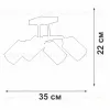 Спот Vitaluce V2833-1/4PL V2833-1/4PL - 5