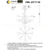 Люстра на штанге Omnilux Mearino OML-29717-08 OML-29717-08 - 2