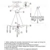 Подвесная люстра Omnilux Batelli OML-52903-08 OML-52903-08 - 9