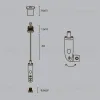 Комплект подвесов для радиусного профиля Maytoni Led strip ALM-3535R-P-2M ALM-3535R-P-2M - 3