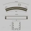 Радиусный профиль Maytoni Led strip ALM-3535R-B-D-45°-3M ALM-3535R-B-D-45°-3M - 11