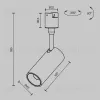 Трековый магнитный светильник Maytoni Focus Led TR163-1-10W3K-M-B TR163-1-10W3K-M-B - 10
