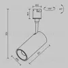 Трековый магнитный светильник Maytoni Focus Led TR163-1-15W3K-M-B TR163-1-15W3K-M-B - 10