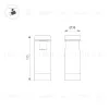 Трековый светильники Arlight ART-APRIORI-SPOT-R40-8W Warm3000 039297 039297 - 3