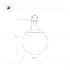 Трековый светильники Arlight ART-APRIORI-SFERO-R120-5W Warm3000 047795 047795 - 3