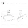 Трековый светильники Arlight ART-APRIORI-PLATO-TURN-R160-12W Day4000 047784 047784 - 3