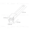 Коннектор для ввода питания Arte Lamp Strip-accessories A30-05-1CCT A30-05-1CCT - 4
