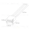 Коннектор для ввода питания Arte Lamp Strip-accessories A30-10-MIX A30-10-MIX - 4