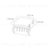 Коннектор токопроводящий Arte Lamp Strip-accessories A32-12-RGBW A32-12-RGBW - 6