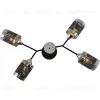 Люстра на штанге Reluce 01405-3.3-04B BK+CR 01405-3.3-04B BK+CR - 5